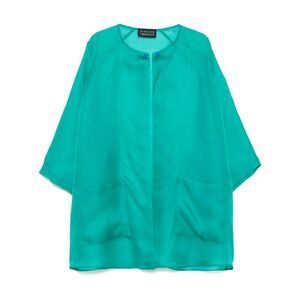 Gianluca Capannolo Blue Coats - Oversized Coats Women